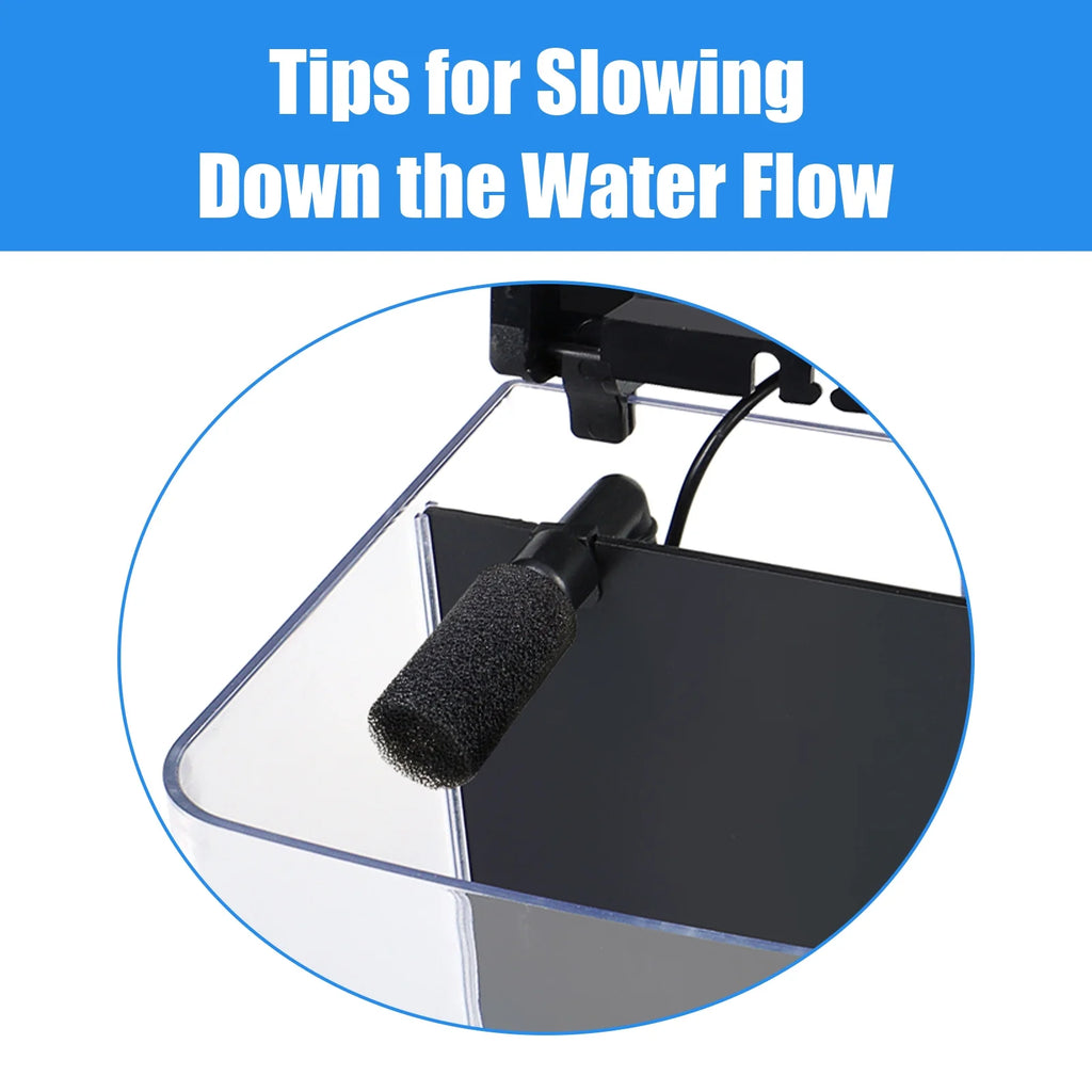 1.2 Gallon Betta Fish Tank Starter Kit with LED Light and Water Filter Pump R982