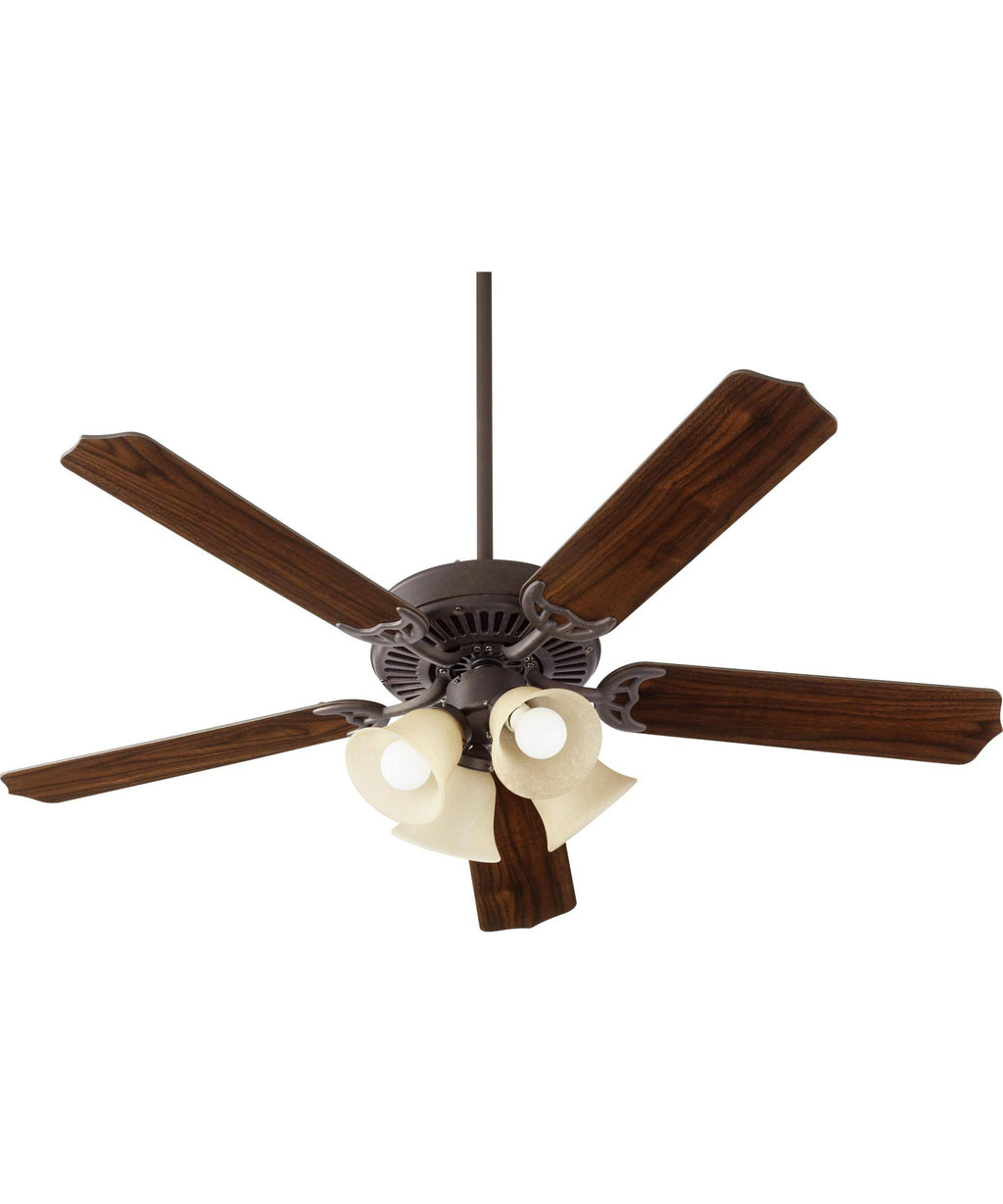 Toasted Sienna Amber Scavo Ceiling Fan F140302