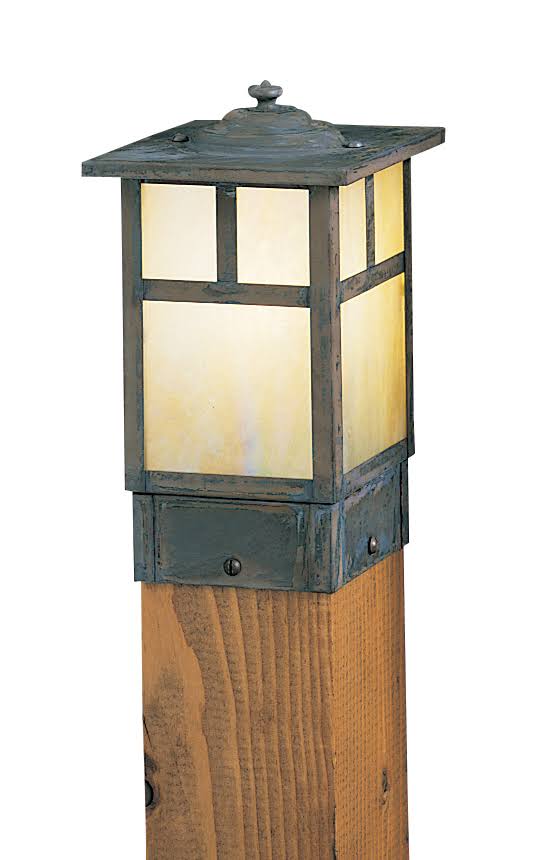 Mission Square Post Cap with T-Bar Overlay S853644
