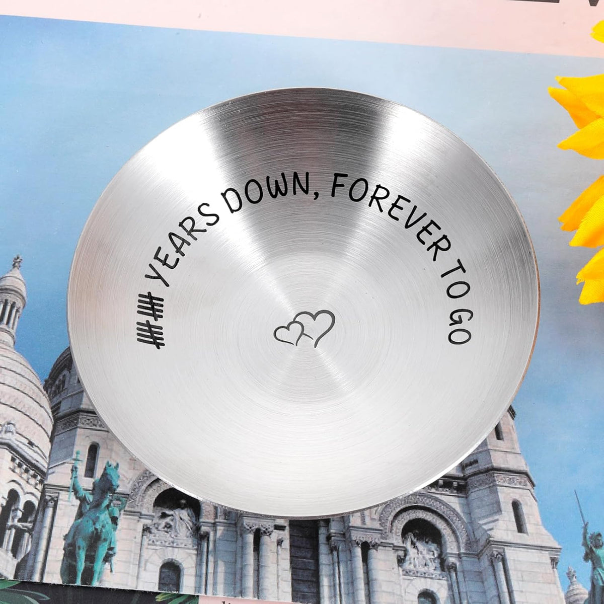10 Year Anniversary Ring Holder V9516