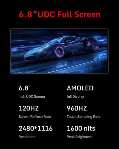 Transparent 5G Gaming Smartphone, 16+512GB, 7050mAh E346