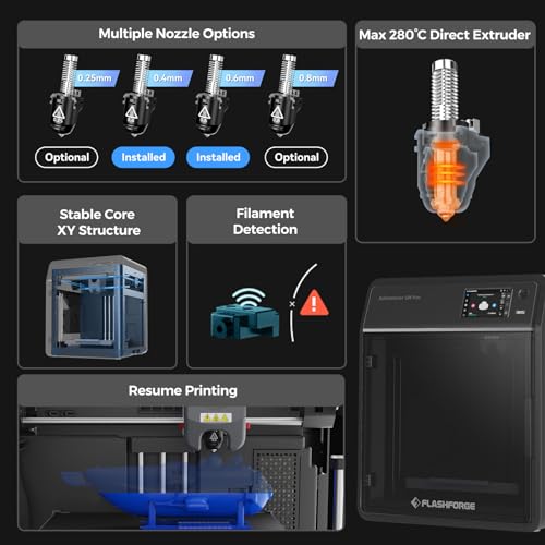 600mm/s Max High-Speed 3D Printer with Auto Leveling K74757