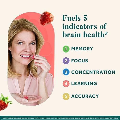 Caffeine-Free Brain Supplement Gummies N4753