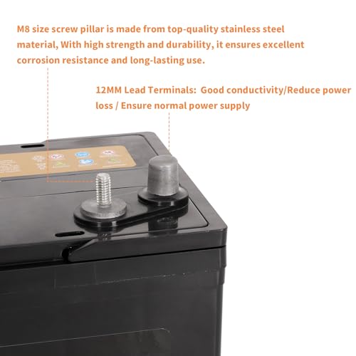 12V 105AH 200RC 825CCA AGM Marine Battery J2908