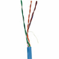 Cat-5e UTP Solid Riser CMR Cable 1000 Blue I7642
