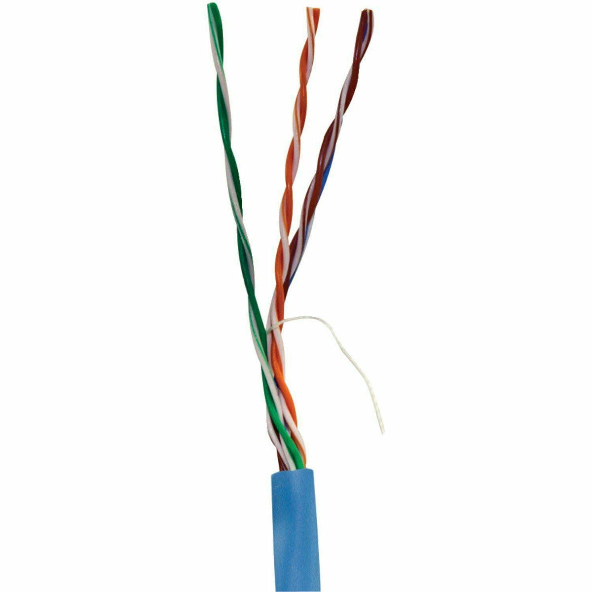 Cat-5e UTP Solid Riser CMR Cable 1000 Blue I7642