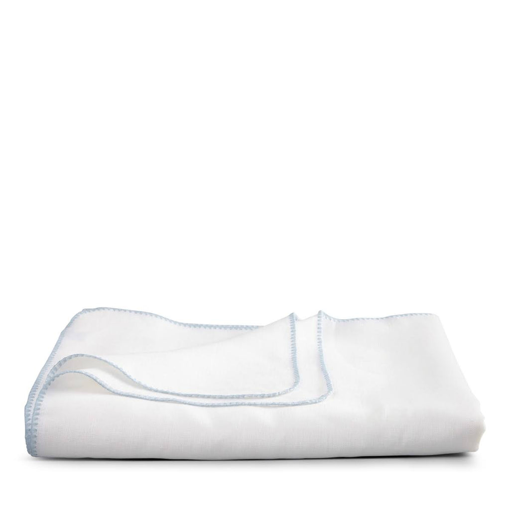 White Charcoal Oblong Table Cloth W1985