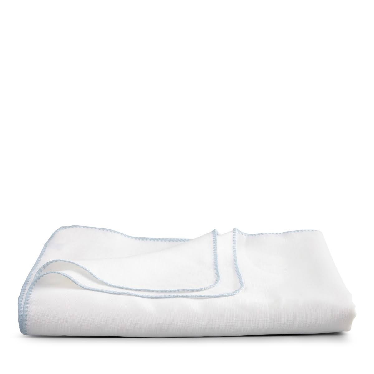 White Charcoal Oblong Table Cloth W1985