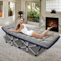 75" Portable Folding Camping Cot with Carry Bag N8248
