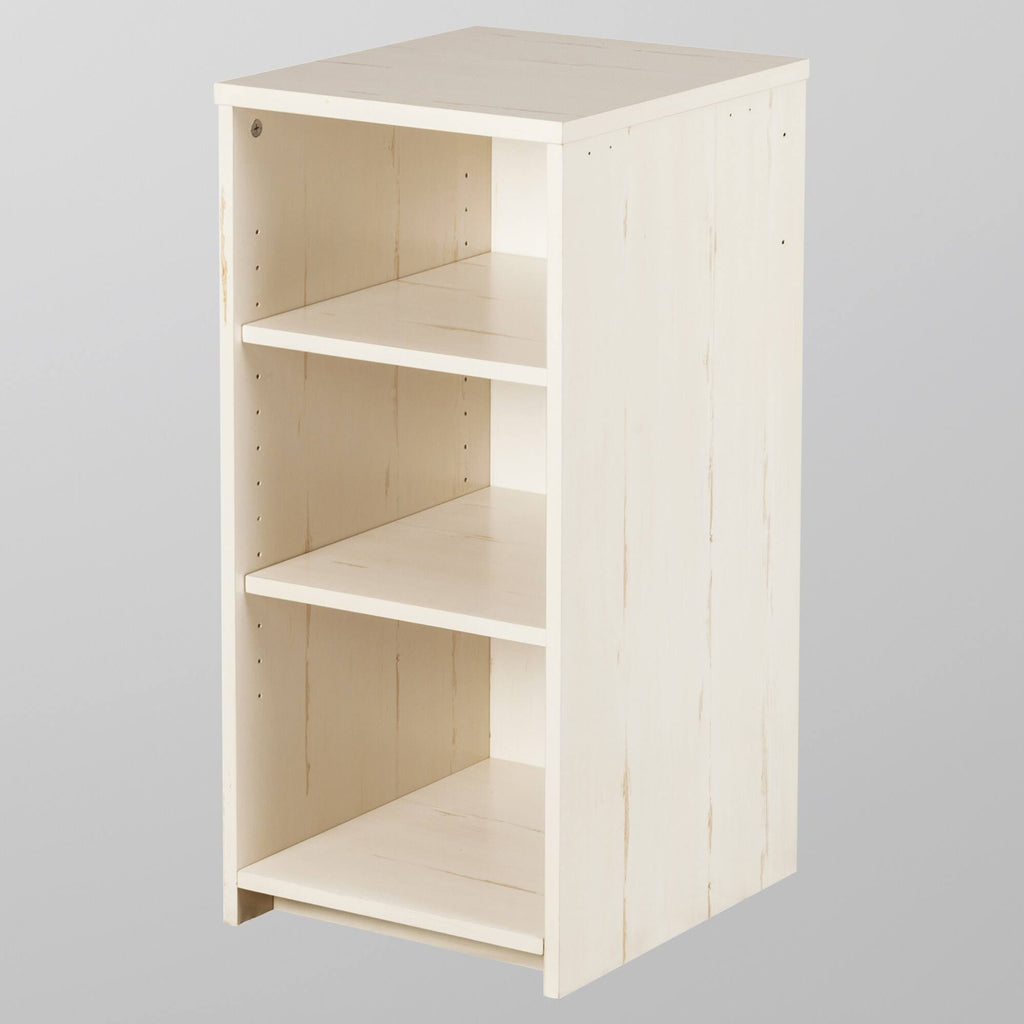 Antique White 3 Shelf Bookcase Y1903