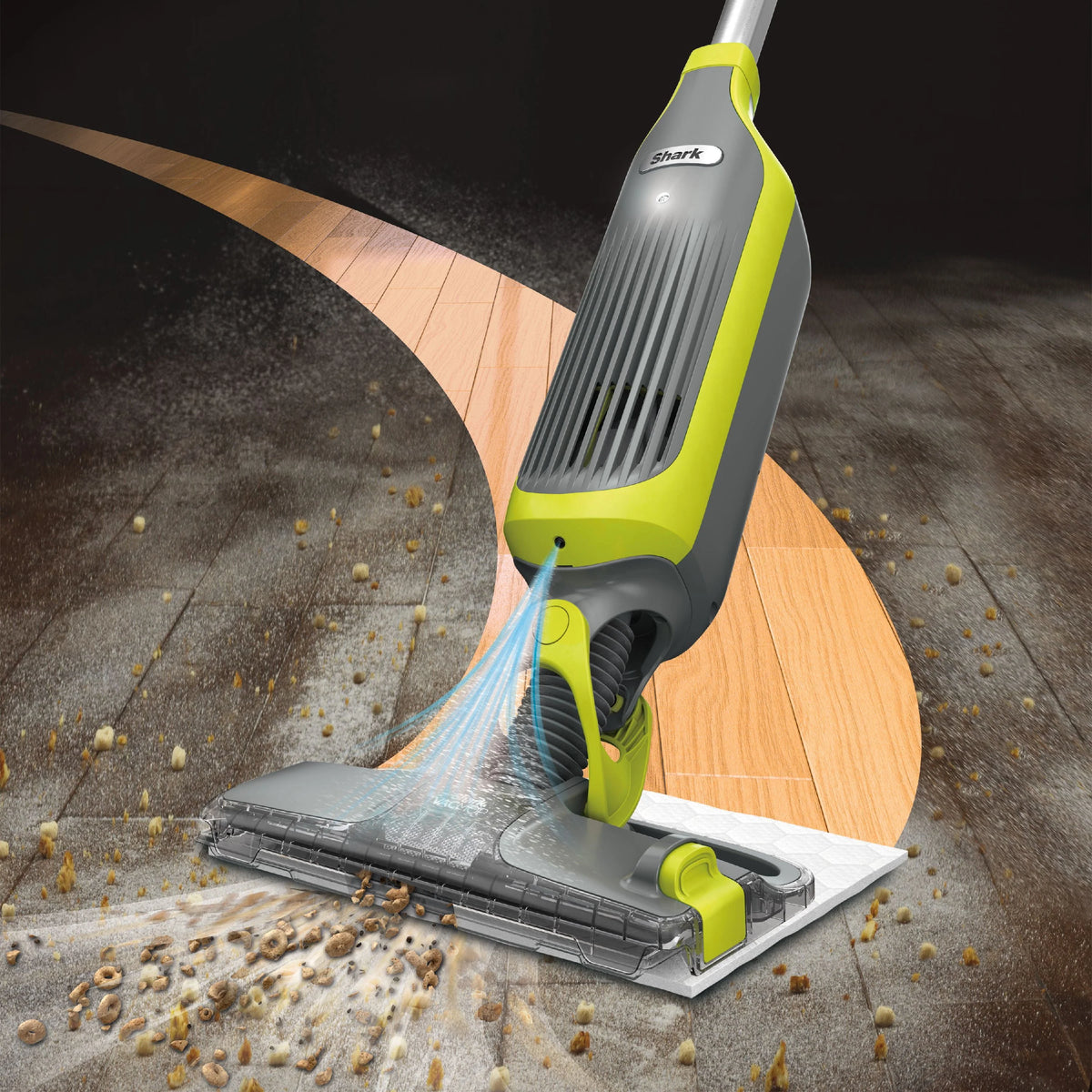 Cordless Hard Floor Vacuum Mop with Disposable Pads E63651