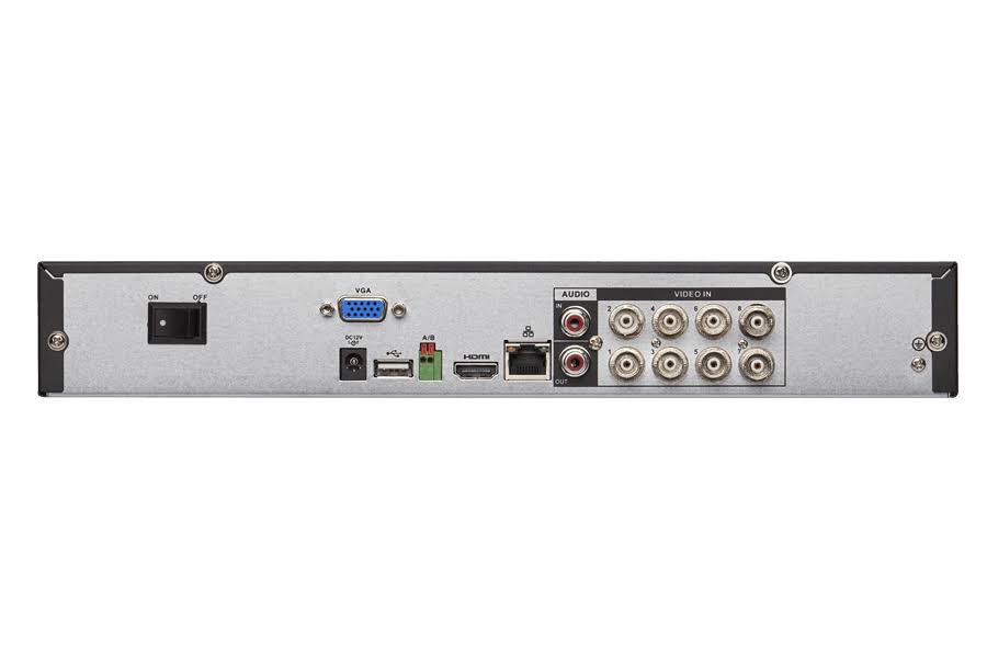 8 Channel 4 Cameras Weatherproof DVR Surveillance Security System P1730