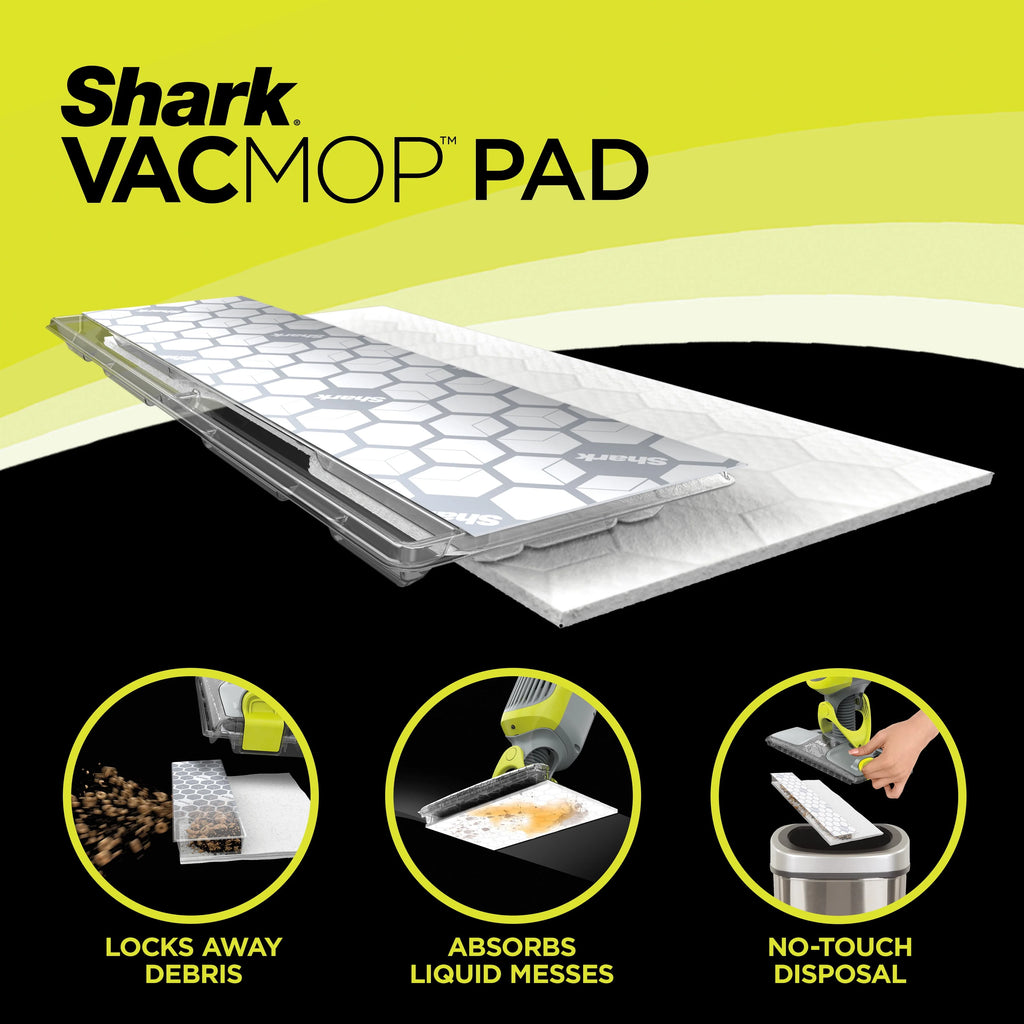 Cordless Hard Floor Vacuum Mop with Disposable Pads E63651