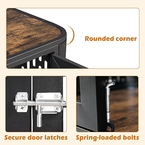 42 inch Heavy Duty Dog Crate Furniture C8866