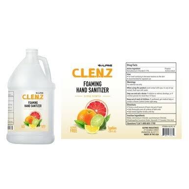 1 Gallon Alcohol Free Foam Hand Sanitizer S12486