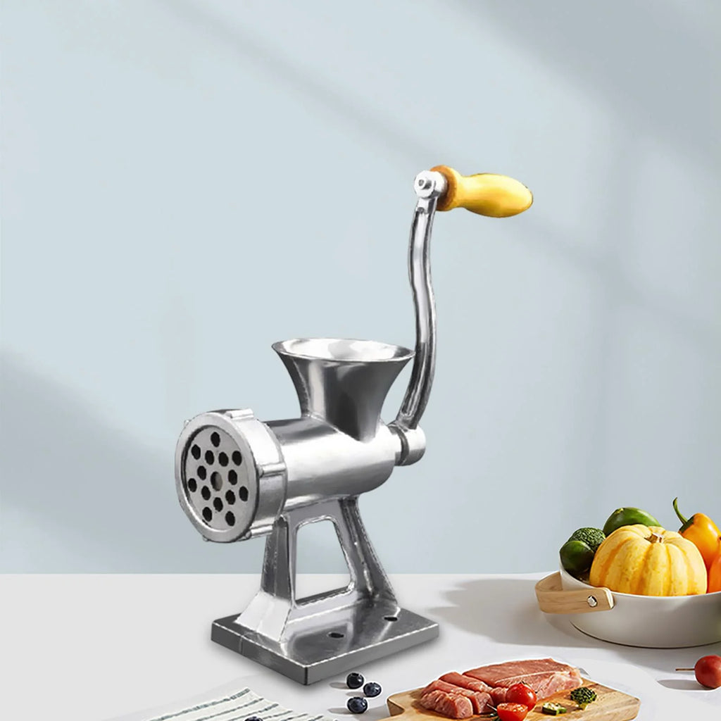 Metal Hand Operated Meat Mincer Grinder I476087