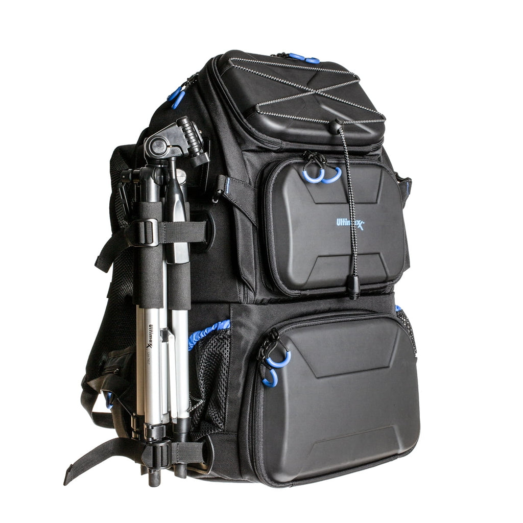 Heavy Duty Camera Backpack with Removable Gadget Bag & Waterproof Rain Cover M763