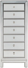 7 Drawer Antique Silver Chest V2500