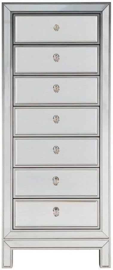 7 Drawer Antique Silver Chest V2500