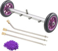16 Inch Undercarriage Cleaner Attachment with 3 Pcs Extension Wand, 4000 PSI J607215