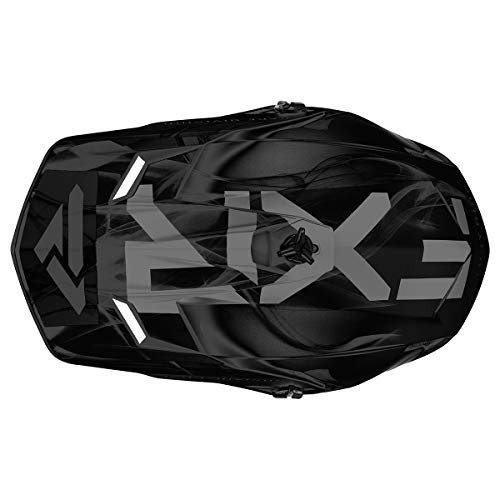 Black Snowmobile Helmet W785005