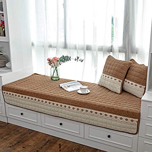Gray 27.55 x 59.05 inches Window Cushion Seat X27369