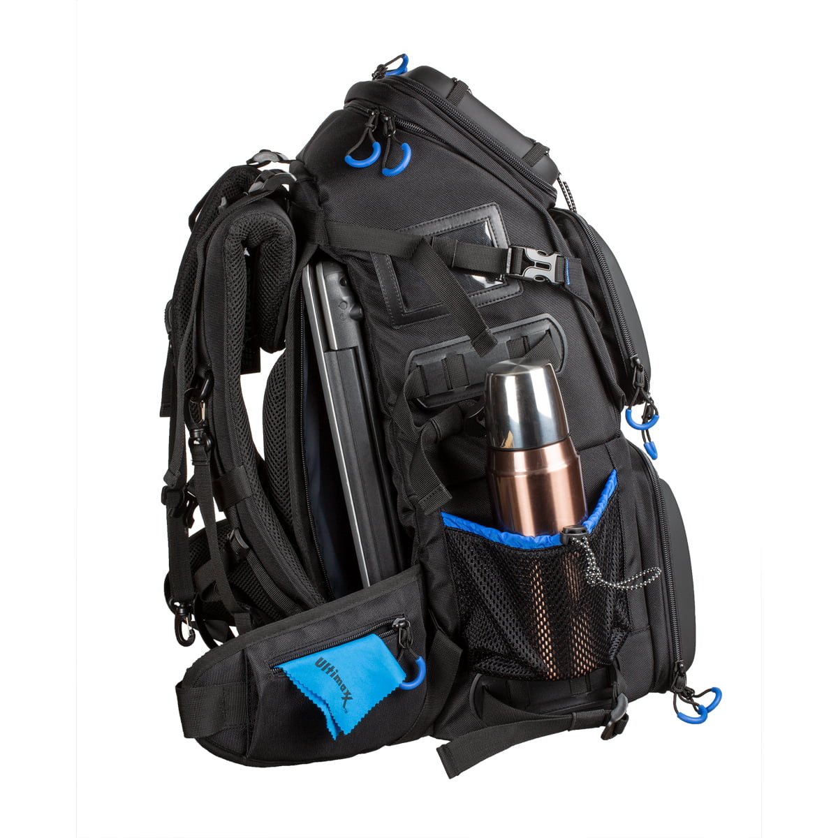 Heavy Duty Camera Backpack with Removable Gadget Bag & Waterproof Rain Cover M763