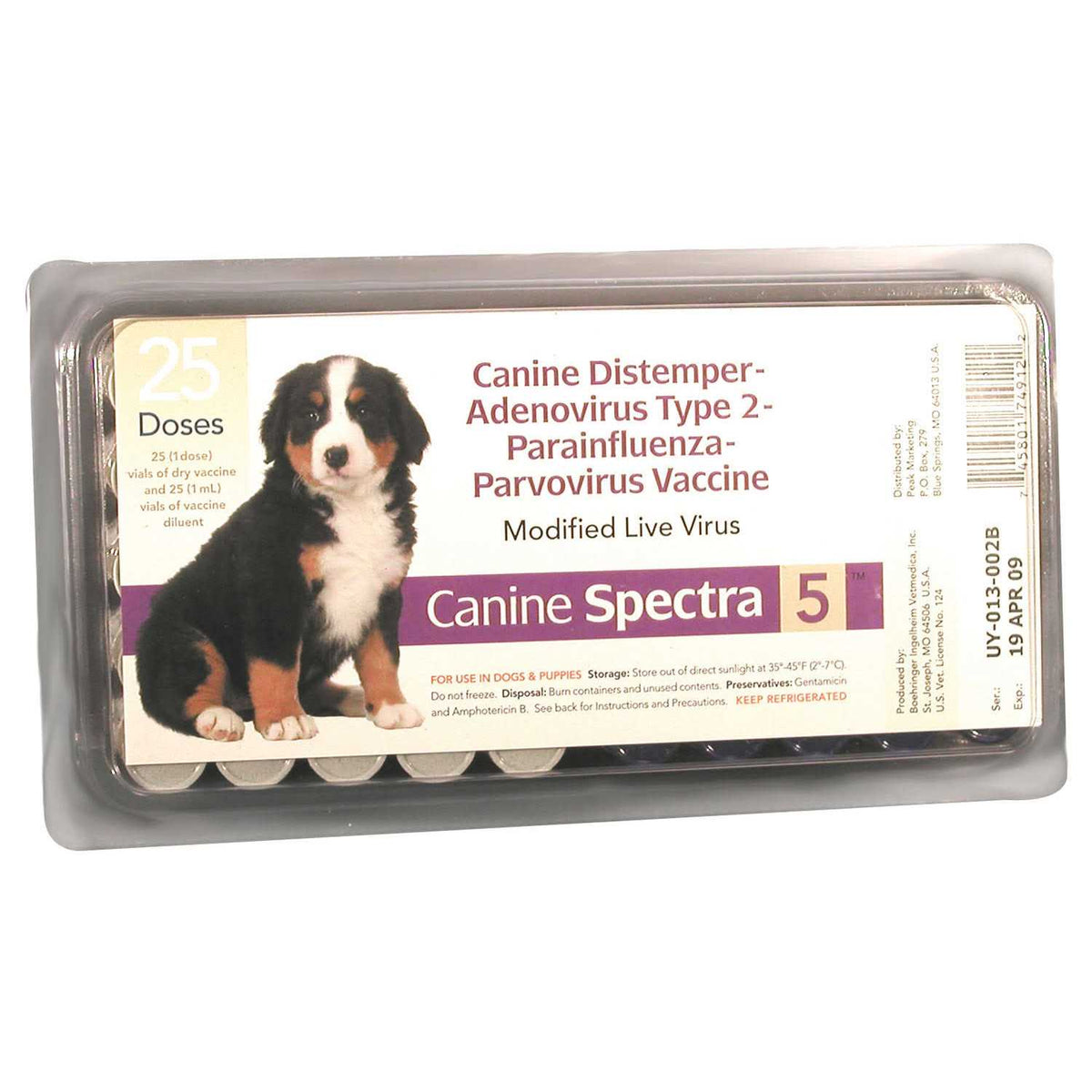 Canine Spectra 5 Dog Vaccine U244910