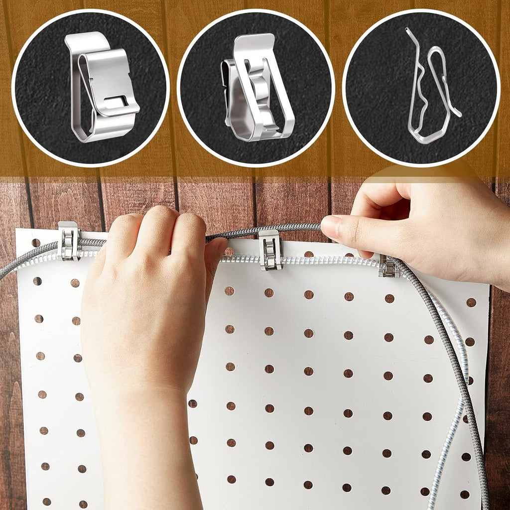 50 Pcs Stainless Steel Cable Clip A6542
