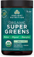 Organic Super Greens, Mint, 7.23 oz U234