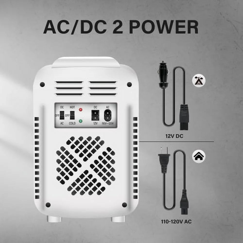 White 4L Portable Mini Fridge R803