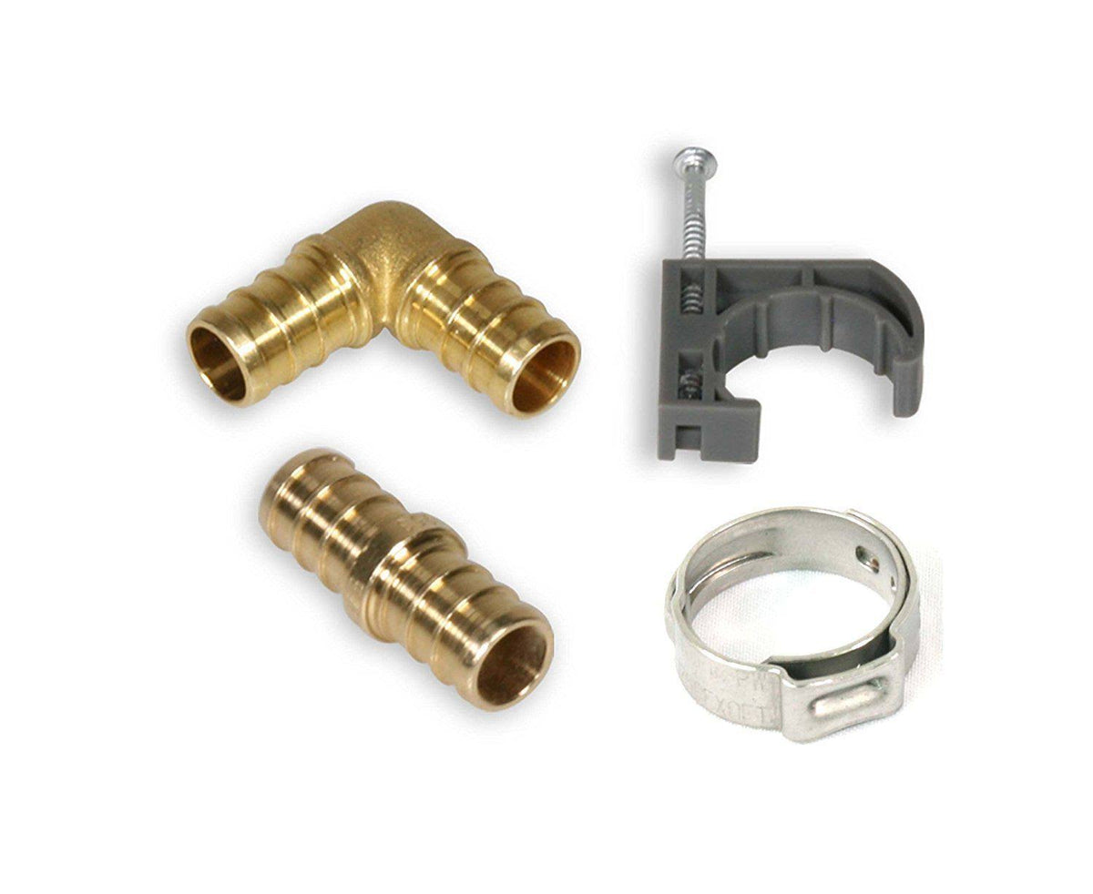 PEX Plumbing Kit with Crimper Tool and Cutter Tool H362042