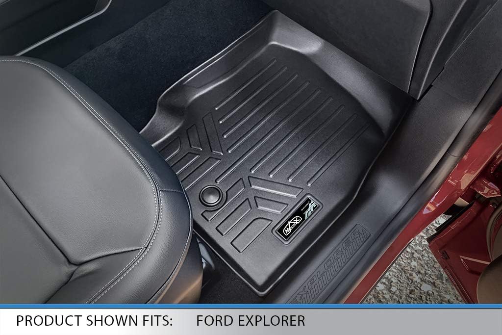 Black 3 Row Floor Mats and Cargo Liner Set F98073