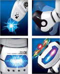 Interactive 360° Dance Spin Smart Robot with LED Light & Music Z2696