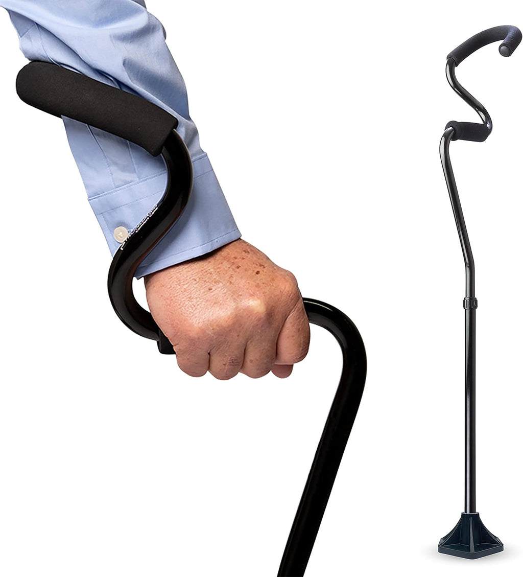 Lightweight Adjustable Self Standing Walking Cane T789015