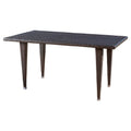 Rectangle Wicker Table Multi Brown X984