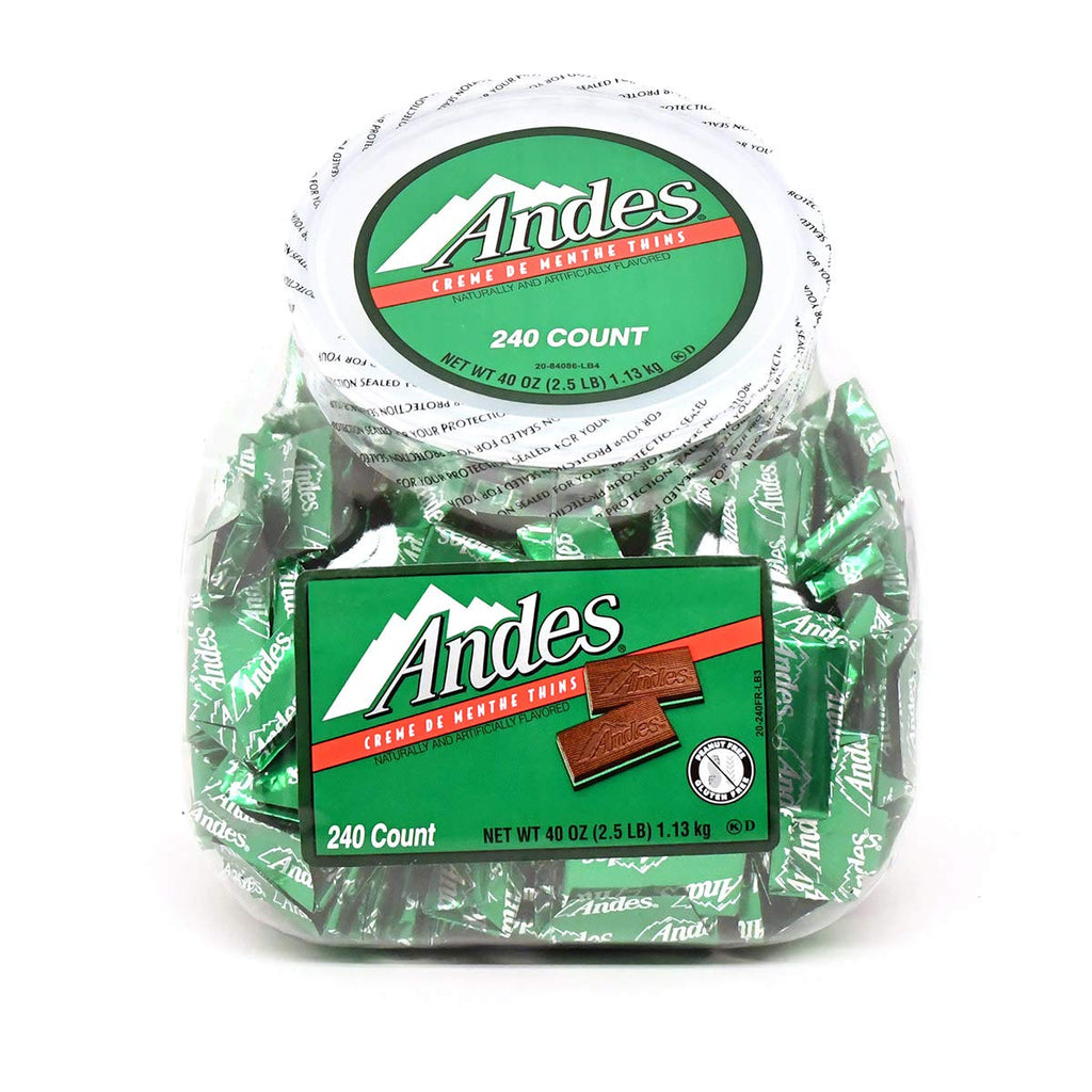 2.5 Pounds Rectangular Chocolate Sandwich Mint Candies F461
