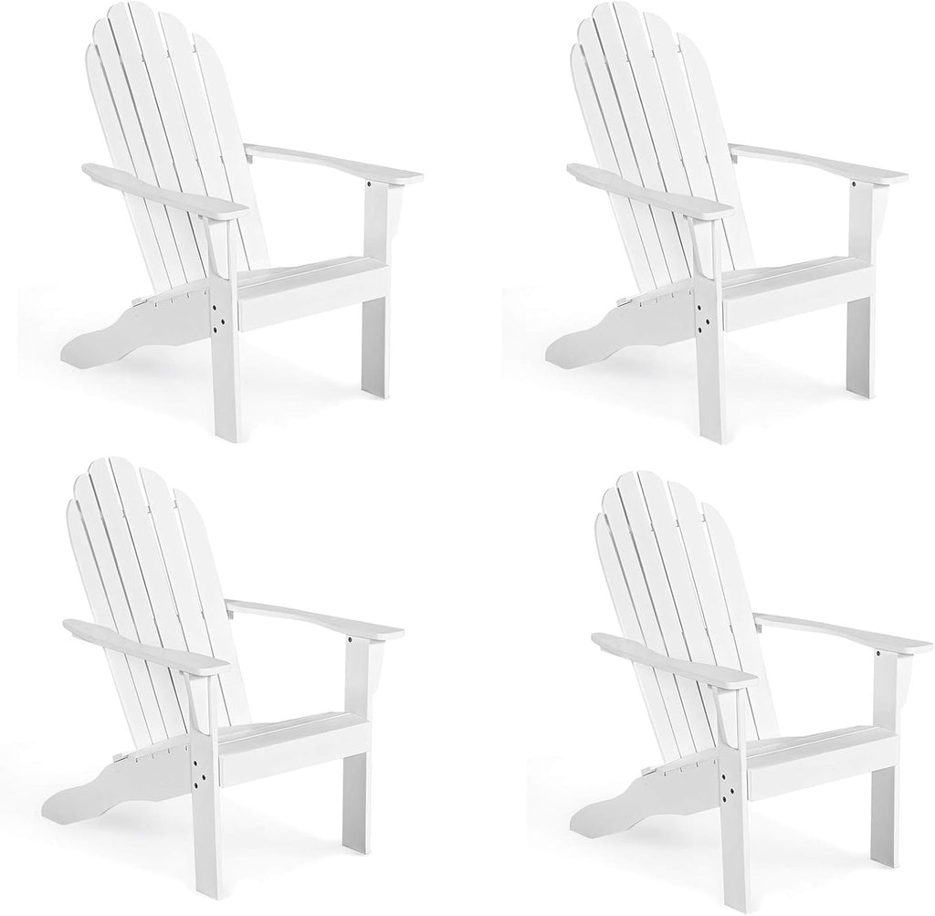 White Adirondack Wooden Chair M9913