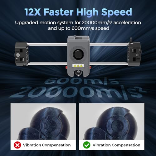 600mm/s Max High-Speed 3D Printer with Auto Leveling K74757