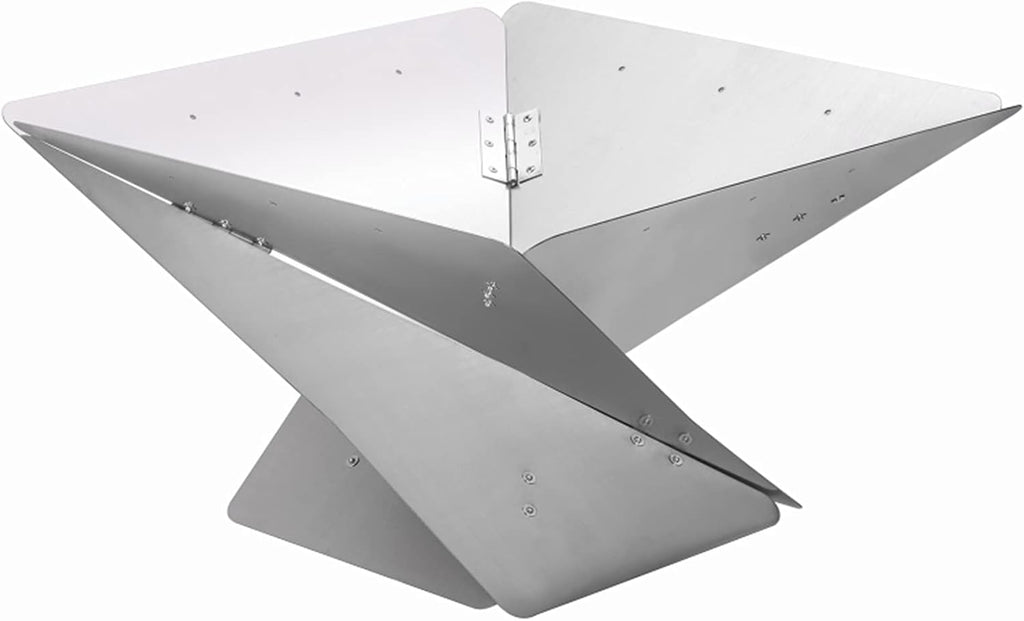 Foldable Large Stainless Steel Fire Pit Z72091