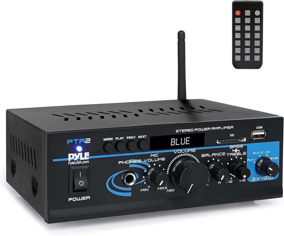 2X40W Bluetooth Dual Channel Stereo Amplifier Q4399
