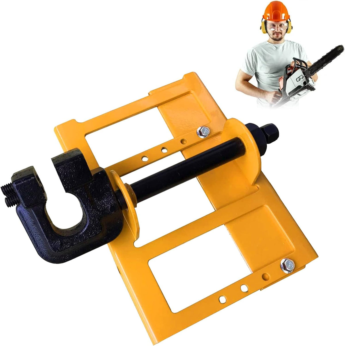 Vertical Chainsaw Mill Lumber Cutting Guide Saw Steel Timber Chainsaw Attachment B427