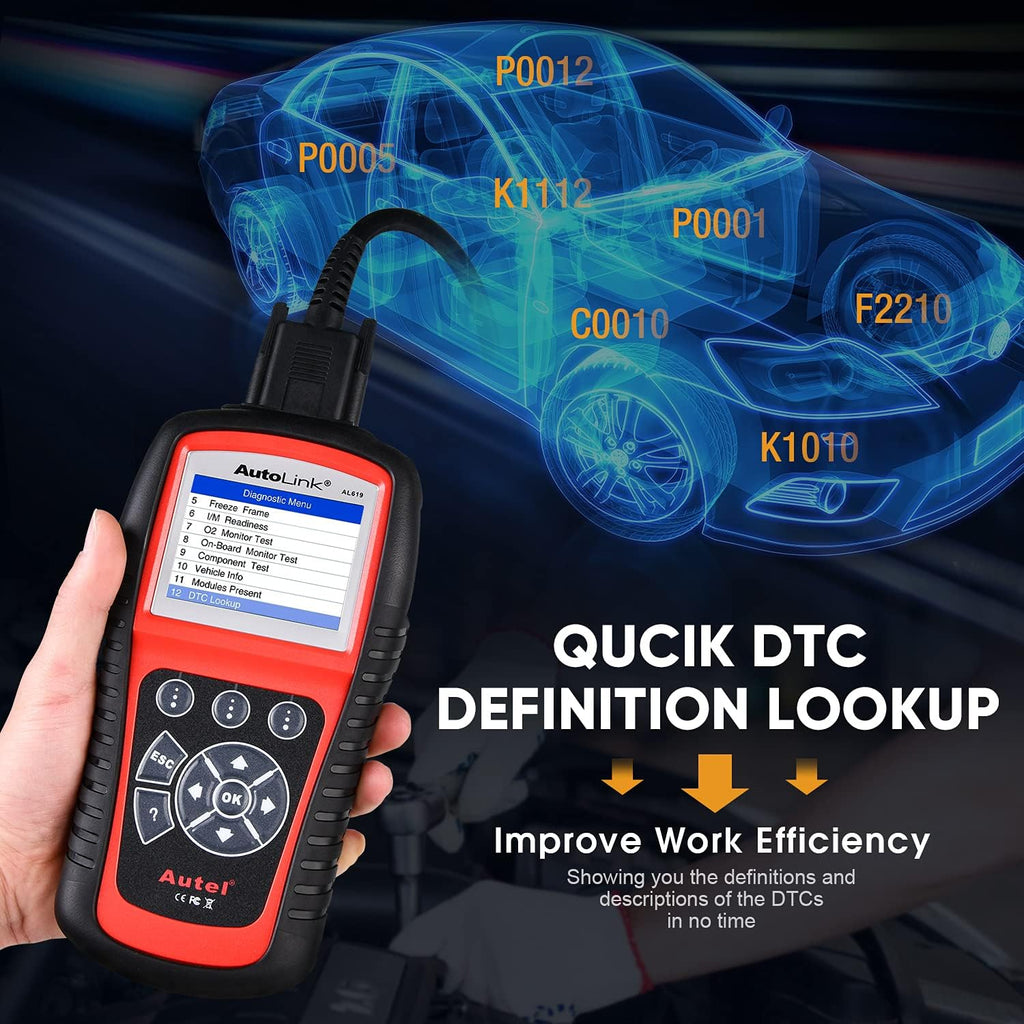 OBD2 Scanner with ABS and SRS Airbag Diagnostic K771