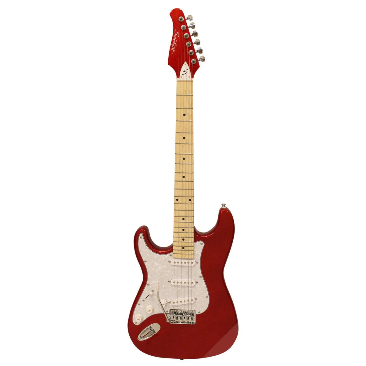 Left-Handed Red Pearl Electric Guitar E921