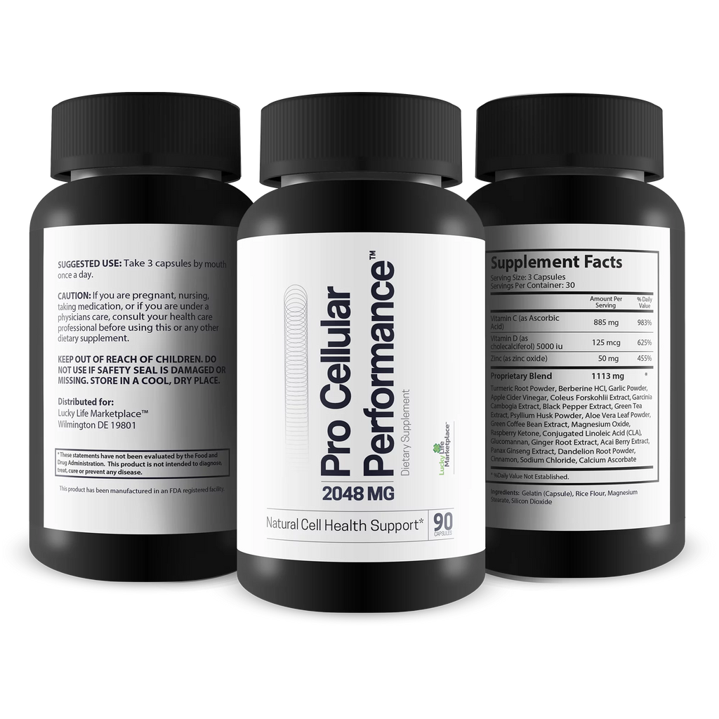 Natural Cell Health Support Z22910