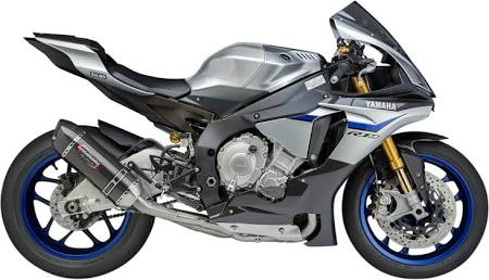 3/4 Exhaust Carbon Fiber Muffler Gray R990926