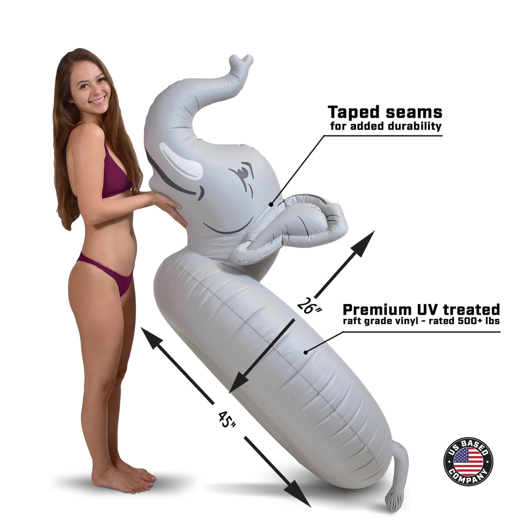Gray Pool Float Inflatable Raft K8282