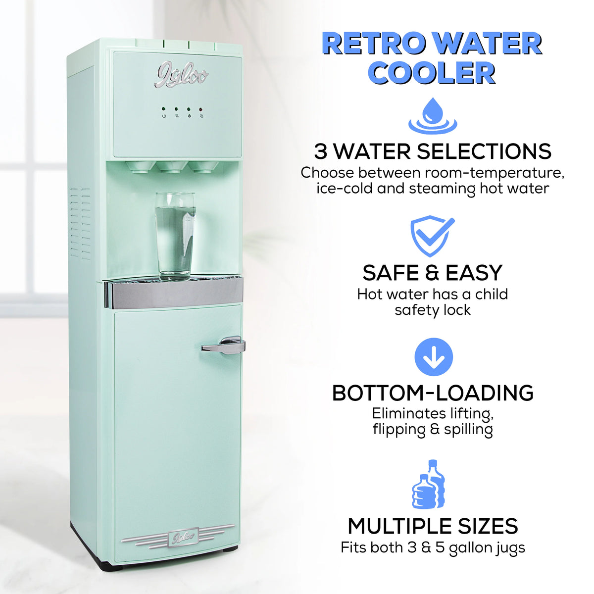 Retro Water Cooler J506