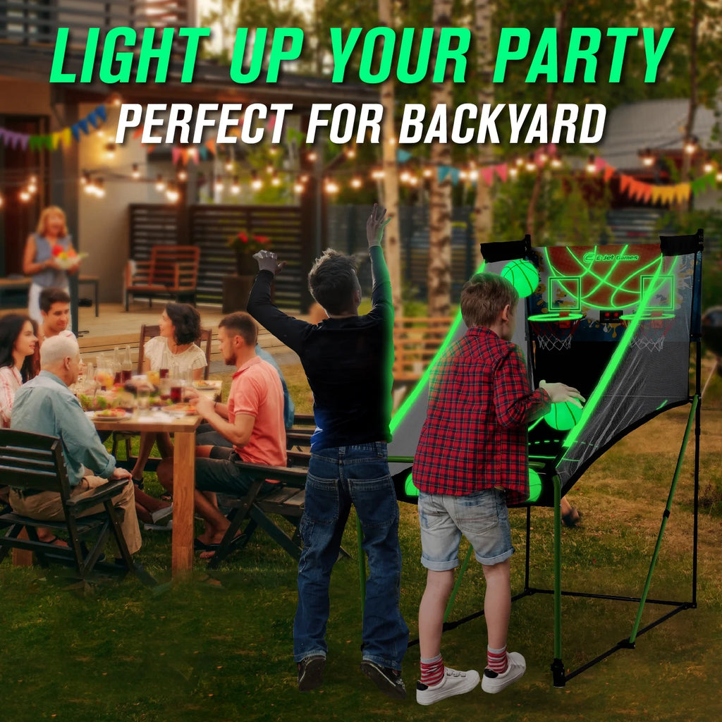 Glow in The Dark Basketball Arcade Game L472647