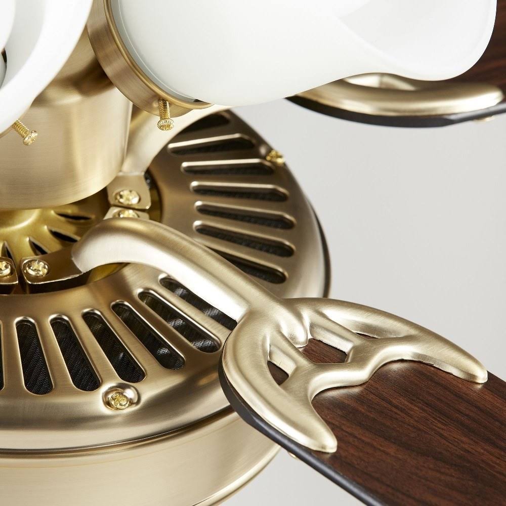 Toasted Sienna Amber Scavo Ceiling Fan F140302